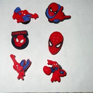 Spiderman Charms used for Croc style shoes